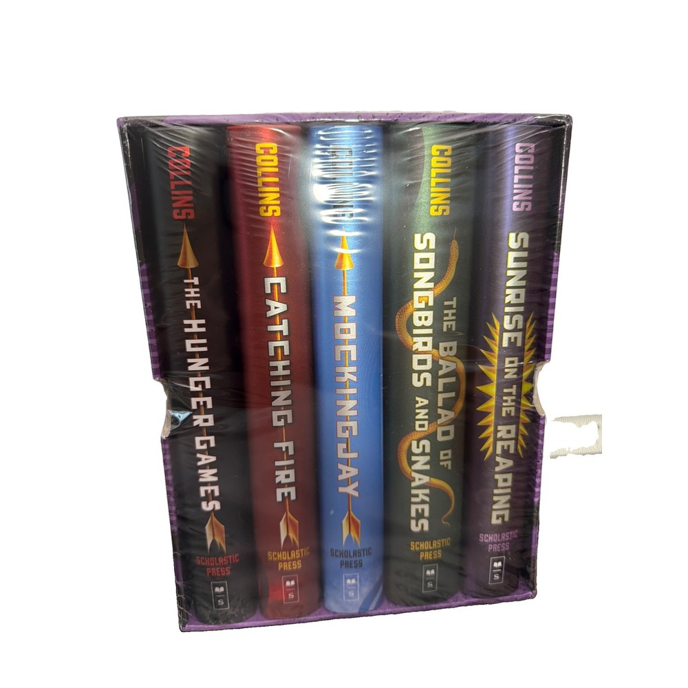 Hunger Games Books Complete Boxed Set Series Suzanne Collins Hardcover